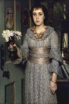 Miss Anna Alma-Tadema, 1883. Creator: Lawrence Alma-Tadema.