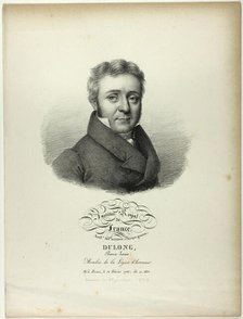 Portrait of Pierre-Louis Dulong, c. 1825. Creator: Julien Leopold Boilly.