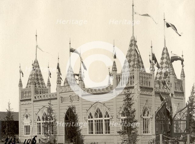 Pavilion "John Grieves", 1911. Creator: A. A. Antonov.