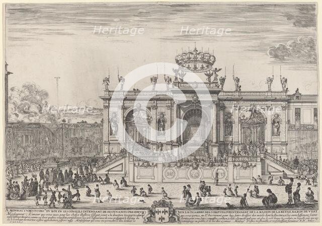 Altar for Corpus Christi Day, probably 1648. Creator: Stefano della Bella.