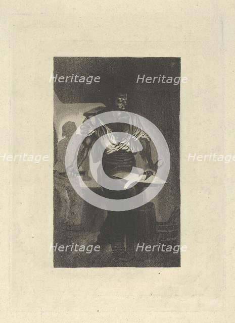 A Blacksmith, 1833., 1833. Creator: Eugene Delacroix.