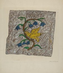 Quilt Block: "Constancy", 1935/1942. Creator: Florence Truelson.