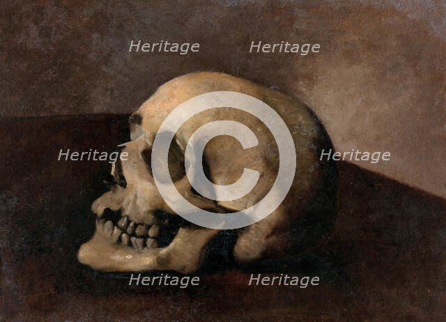 A skull. Creator: Unknown.