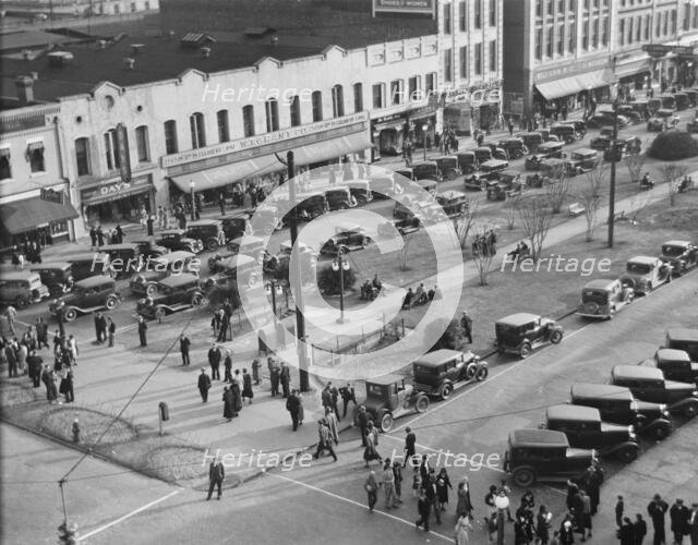 Main street, Macon, Georgia, 1936. Creator: Walker Evans.