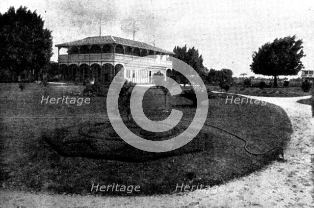 The Spanish-American War: country residence outside the town of Matanzas, 1898. Creator: Unknown.
