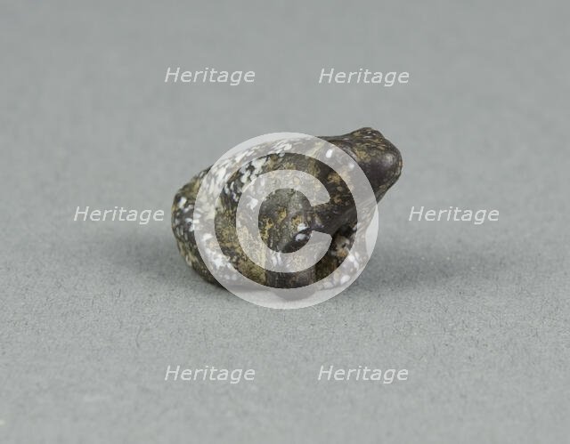 Amulet of a Frog, Egypt, New Kingdom-Third Intermediate Period (about 1550-664 BCE). Creator: Unknown.