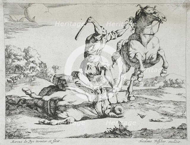 The Muleteer, 17th century. Creator: Marcus de Bye.