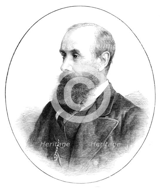 The Hon. Lionel Sackville West, the new British Minister to the United States, 1881. Creator: Unknown.