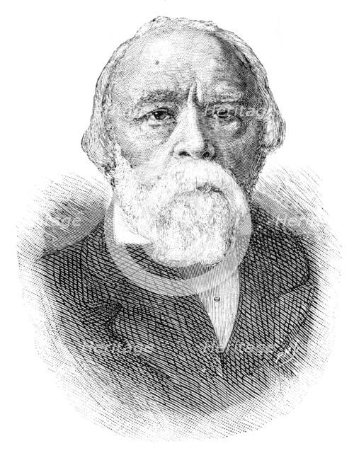 The late Mr. J. R. Herbert, R.A., 1890. Creator: P Naumann.