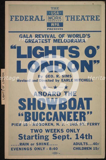 Lights O' London, Hoboken, NJ, [193-]. Creator: Unknown.
