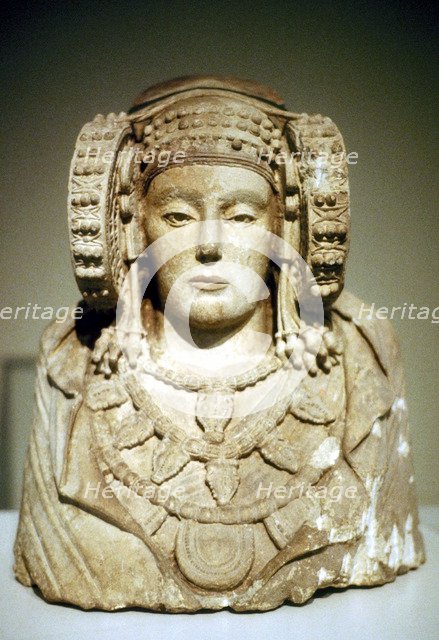 The Lady of Elche, 5th century BC. Artist: Unknown