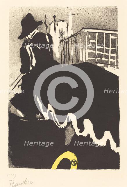 Last Ballad (Ultime ballade), 1893. Creator: Henri de Toulouse-Lautrec.