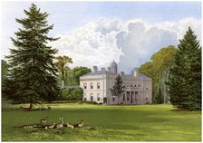 Brockley Hall, Somerset, home of the Smyth-Pigott family, c1880. Artist: Unknown