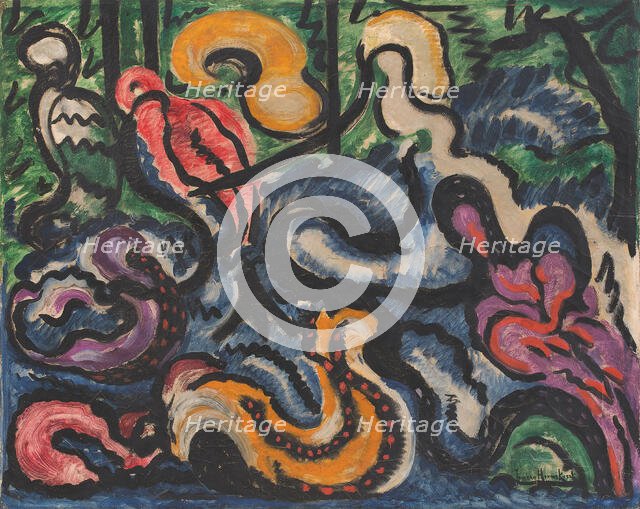 No. 61, 1916-1917. Creator: Heemskerck, Jacoba van (1876-1923).