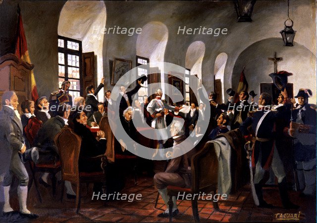 The Opened Town Council, 1808.