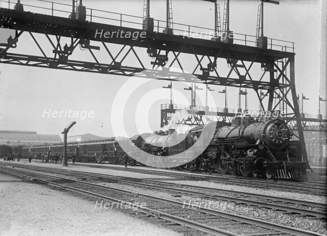 Baltimore And Ohio Railway. Safety First Train, 1917. Creator: Harris & Ewing.