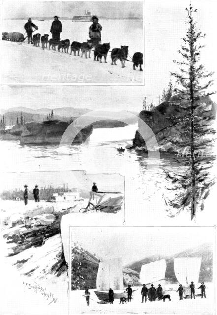 On the Way to Klondike, 1898. Creator: Unknown.