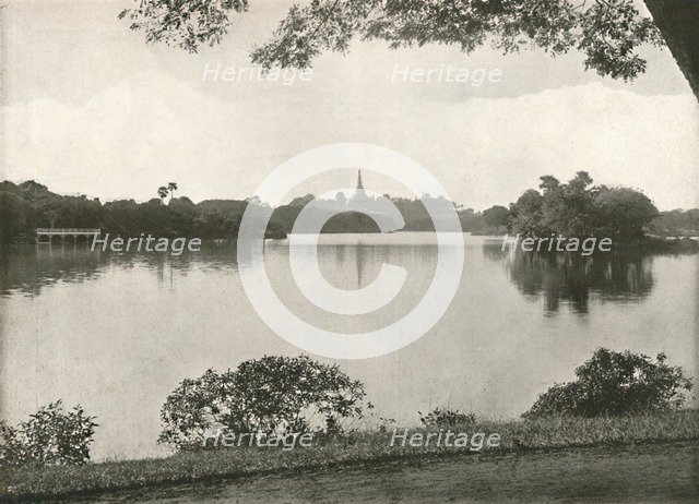 'Royal Lakes, Rangoon', 1900. Creator: Unknown.