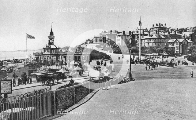Pier Approach, looking west, Bournemouth, Dorset, c1910s(?). Artist: Unknown