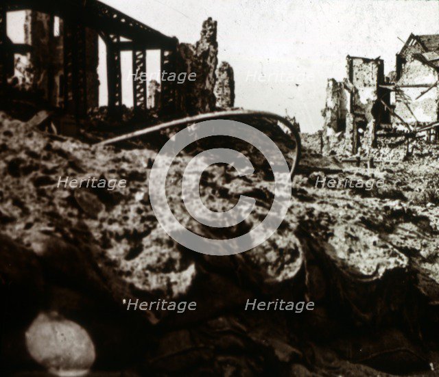 Casino, Nieuwpoort, Flanders, Belgium, c1914-c1918. Artist: Unknown.