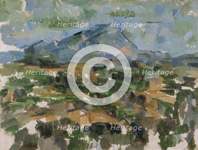 Mount Sainte-Victoire, 1902-1905. Creator: Cézanne, Paul (1839-1906).