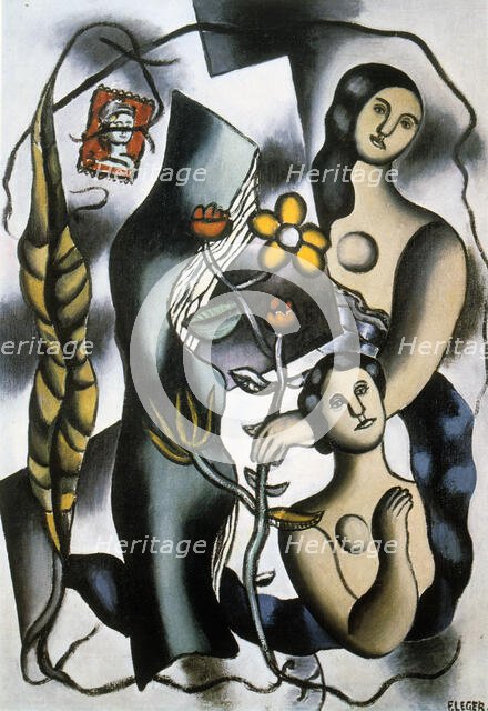 'Postcard', 1932-1948 . Creator: Fernand Leger.