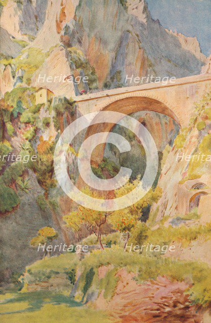 'Pont St. Louis', c1910, (1912). Artist: Walter Frederick Roofe Tyndale.