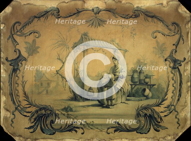 Chinoiserie, in the style of Boucher, 1915. Creator: Felix Boutreux.