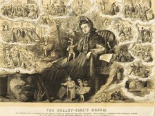 The Ballet-Girl's Dream, 1875.  Creator: Unknown.