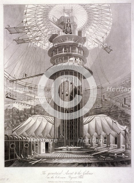 Regent's Park, Marylebone, London, 1829. Artist: Anon