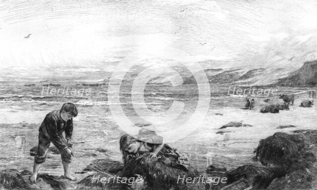 'The Nearest Way to School', after James Clarke Hook, R.A.', c1880-83. Creator: Otto Theodor Leyde.