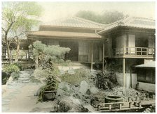 Rear corner of a Japanese house, 1904. Artist: Unknown