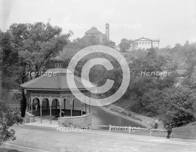 The Spring house, Eden Park, Cincinnati, Ohio, c.between 1900 and 1910. Creator: Unknown.