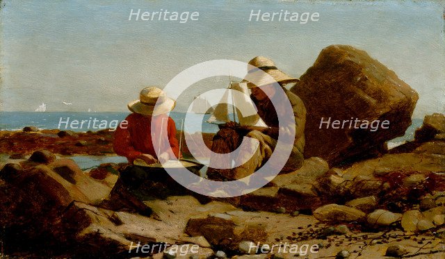 The Boat Builders, 1873. Artist: Homer, Winslow (1836-1910)