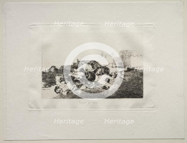 The Horrors of War: Even Worse, 1810. Creator: Francisco de Goya (Spanish, 1746-1828).