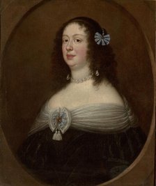 Portrait of Anna de' Medici (1616-1676), Archduchess of Austria. Creator: Sustermans, Justus (Giusto) (1597-1681).