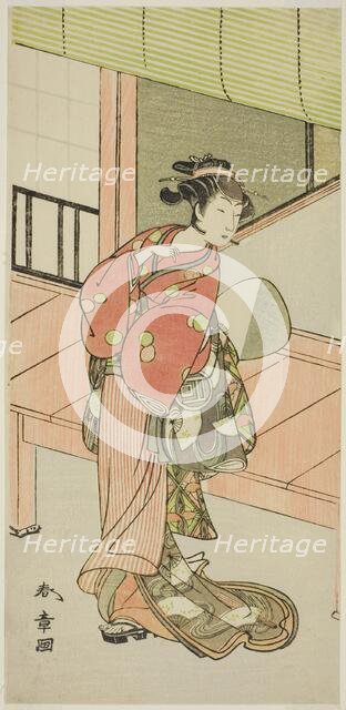 The Actor Sanogawa Ichimatsu II in an Unidentified Role, Japan, c. 1773/74. Creator: Shunsho.