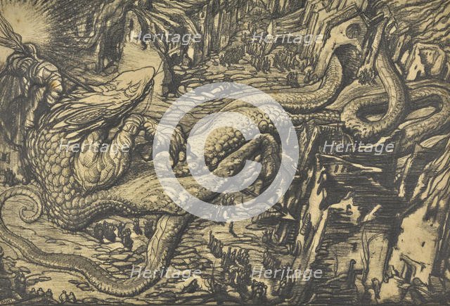 Le monstre de la guerre. Creator: Bakst, Léon (1866-1924).