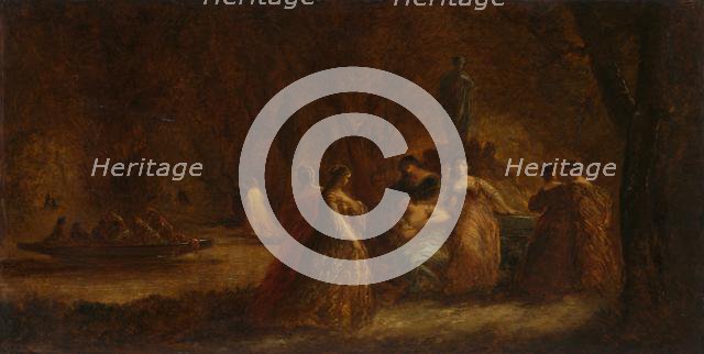 A Woodland Fête, c. 1853-1857 or c. 1862. Creator: Adolphe Monticelli (French, 1824-1886).