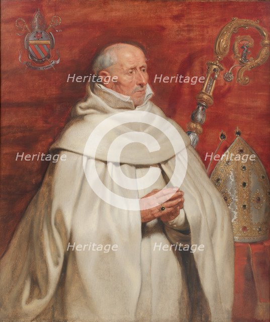 Matthaeus Yrsselius (1541-1629), Abbot of Sint-Michiel's Abbey in Antwerp, ca 1624. Artist: Rubens, Pieter Paul (1577-1640)