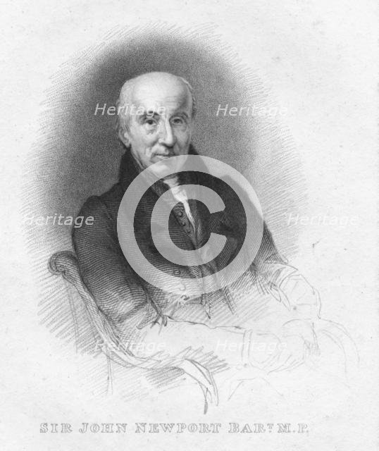 'Sir John Newport Bart. M.P.', 1826. Creator: Robert Cooper.