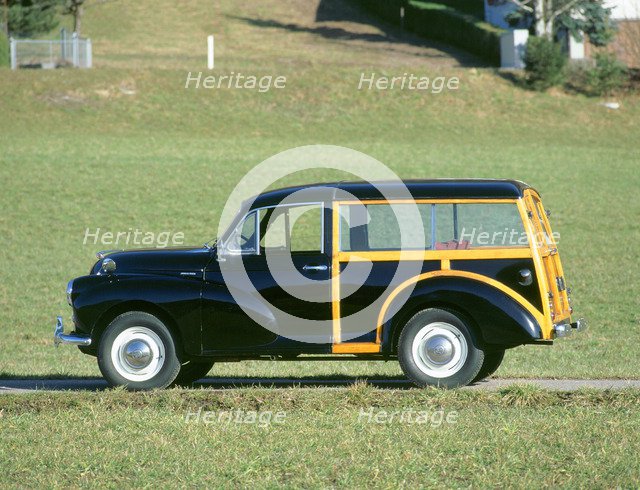 1960 Morris Minor Traveller. Artist: Unknown.
