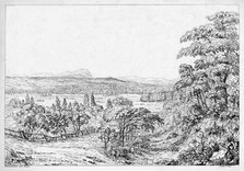 'Dunsinnane and Scone', c1812. Artist: S Leith.