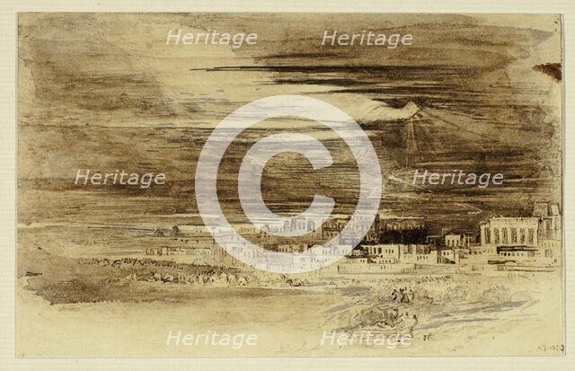 The Destroying Angel, 1833. Creator: John Martin.