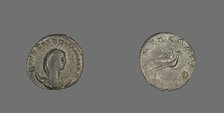 Antoninianus (Coin) Portraying Mariniana, 254. Creator: Unknown.