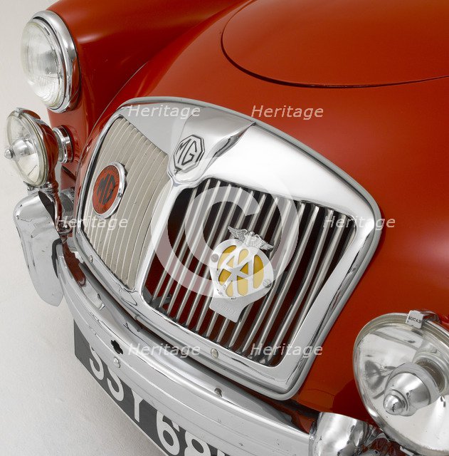 1957 MG A. Artist: Unknown.
