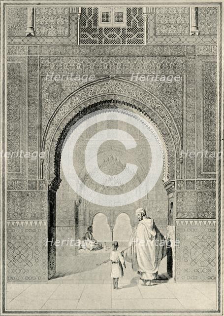 'View in the Hall of the Two Sisters', 19th century, (1907). Creator: Unknown.