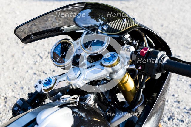 2019 Triumph Thruxton TFC 1200cc. Creator: Unknown.