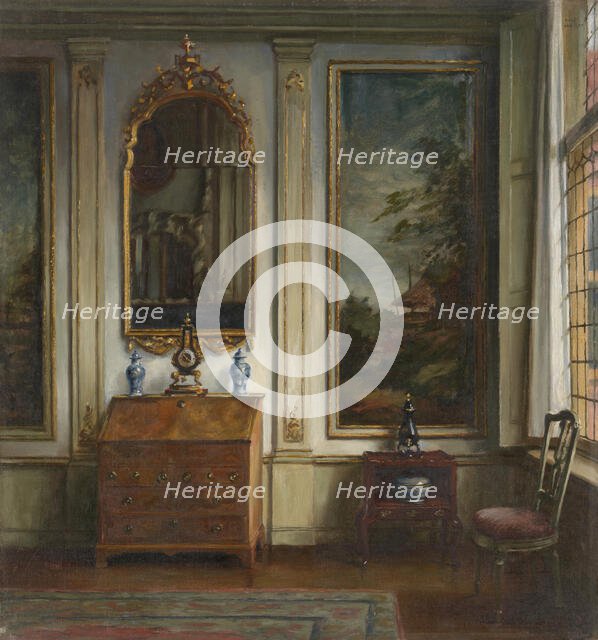 Interior of the Frans Hals Museum, late 19th-early 20th century. Creator: Dolf Vanroy.