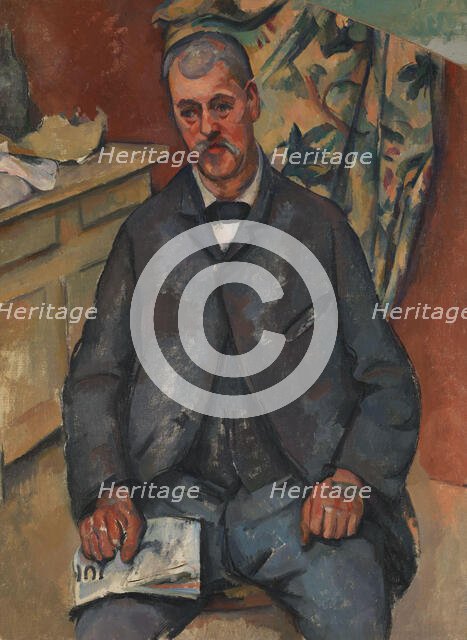 Seated Man, 1898 - 1900. Creator: Paul Cezanne.